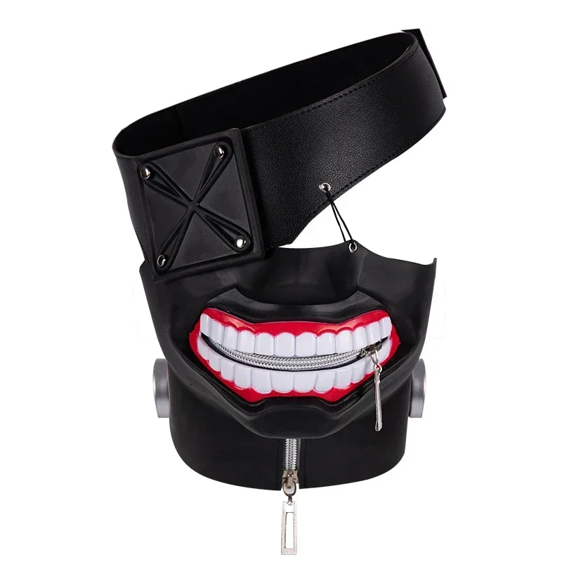 Tokyo Ghoul Mask - アニメ『東京喰種トーキョーグール』カネキ・ケン コスプレ衣装 マスク ハロウィン パーティーマスク