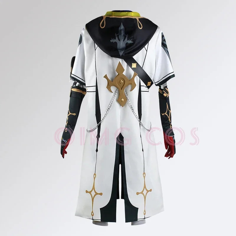 Anime Cosplay Albedo - CyGenshin Impact アルベドコスプレ衣装大人カーニバル制服ウィッグアニメハロウィンパーティー衣装仮装女性ゲーム