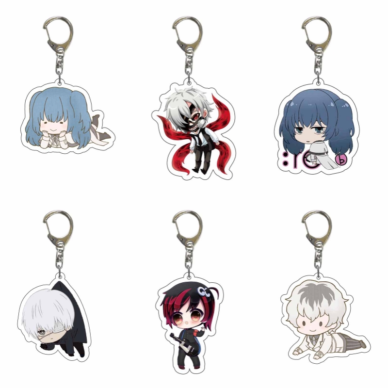 Tokyo Ghoul Mask - 東京喰種トーキョーグール 金木研、霧島透、塚山修 アクリルキーホルダー アニメファン向けクリスマスギフト 工場卸売