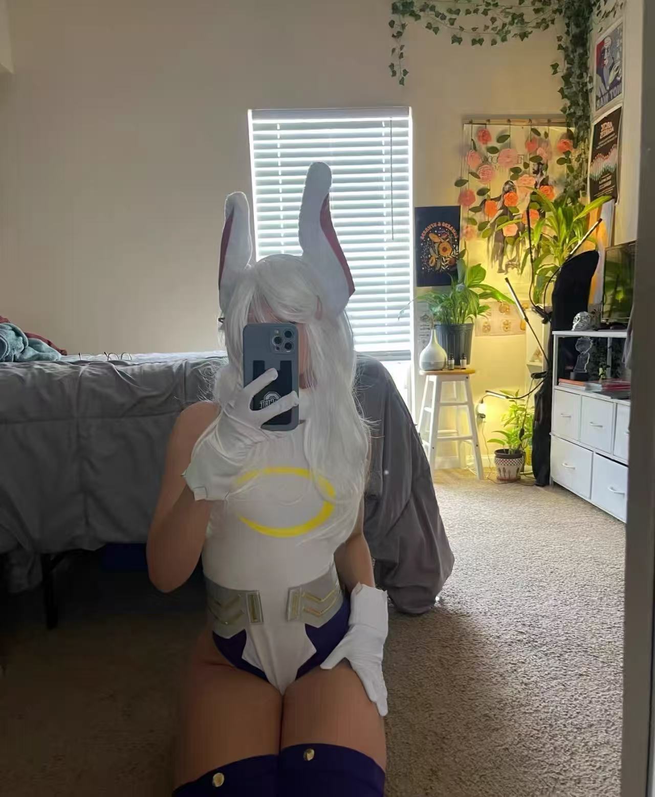Anime Cosplay Bodysuit - 僕のヒーローアカデミア うさぎ山るみ コスプレ衣装 ミルコヒーローバトルスーツ ボディスーツ アニメ