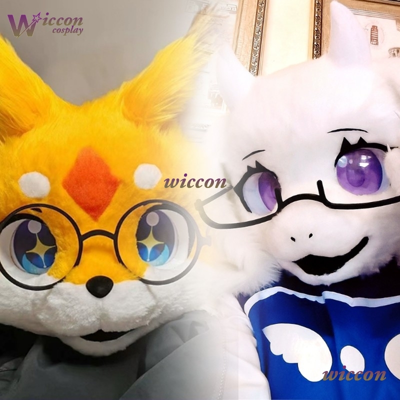 Anime Cosplay Glasses - OHaYo 25cm メガネ ファー スーツ アクセサリー