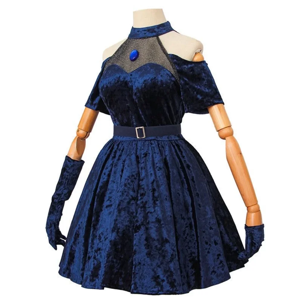 2026 ミジ コスプレ衣装 アニメ エイリアン ステージコ - Anime Cosplay Blue Hair のレビューと価格