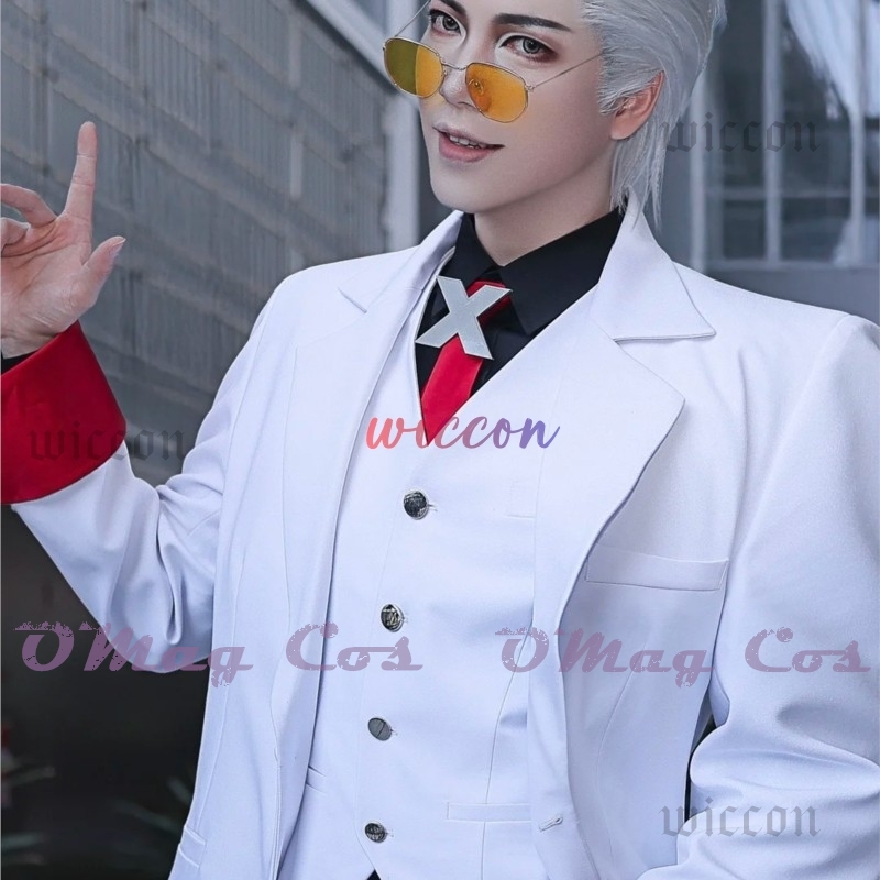 TO BE HERO X コスプレ白制服メガネウィッグ付き男 - Anime Cosplay Glasses のレビューと価格