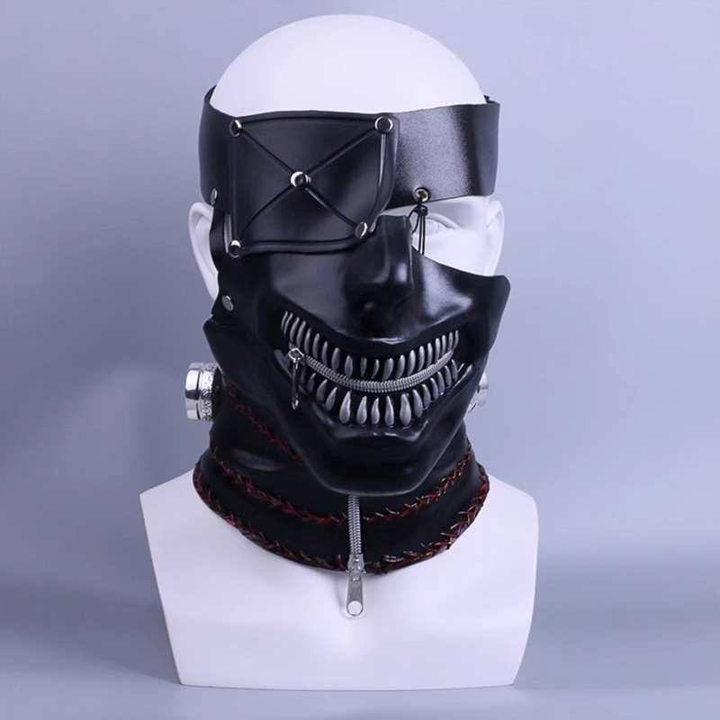 カネキケンコスプレマスク映画東京グール隻眼グールマスクハロウ - Tokyo Ghoul Mask のレビューと価格