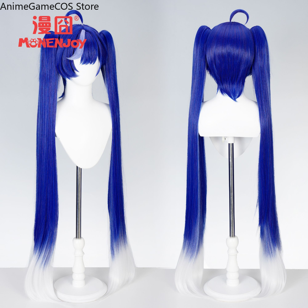 アニメ「ネヴァーネス・トゥ・エバーネス」ニツァ コスプレウィ - Anime Cosplay Blue Hair のレビューと価格