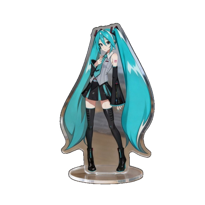 初音ミク 10 センチメートルアクリルスタンドかわいいアニメ - Anime Cosplay Roleplay のレビューと価格