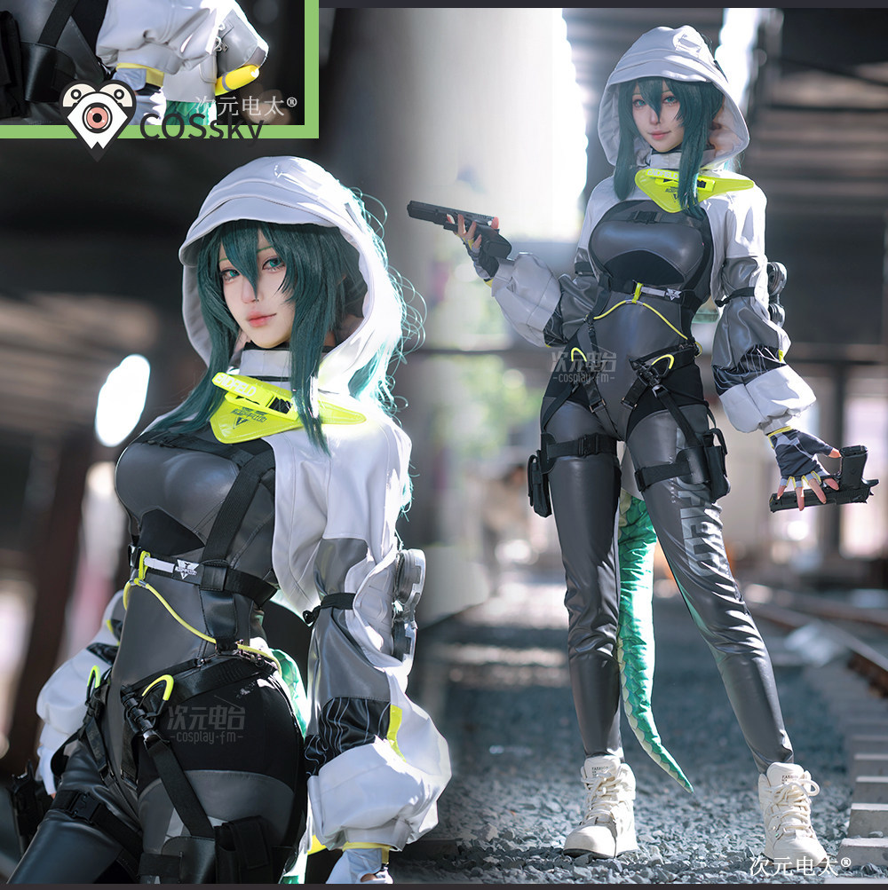 Arknights エンドフィールド蛍石新しいコスプレ衣装女 - Anime Cosplay Bodysuit のレビューと価格