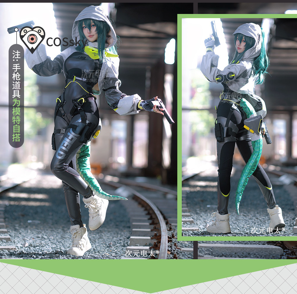 Arknights エンドフィールド蛍石新しいコスプレ衣装女 - Anime Cosplay Bodysuit のレビューと価格