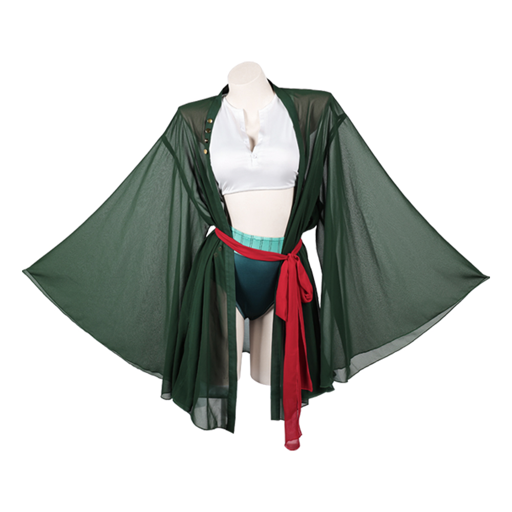 ファンタジア海賊レディロロノアのゾロ水着コスプレセクシーなス - Anime Zoro Cosplay Female のレビューと価格