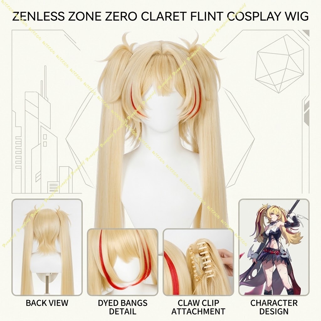 GCharacter クラレット・フリント カスタム名 ゼン - Anime Cosplay Photo のレビューと価格