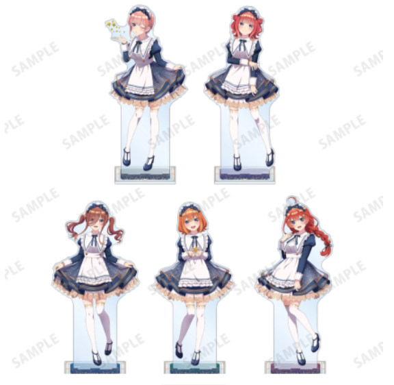 アニメ五等分の花嫁中野二乃スタンドフィギュアアクリルモデルプ - Quintuplets Anime Cosplay のレビューと価格