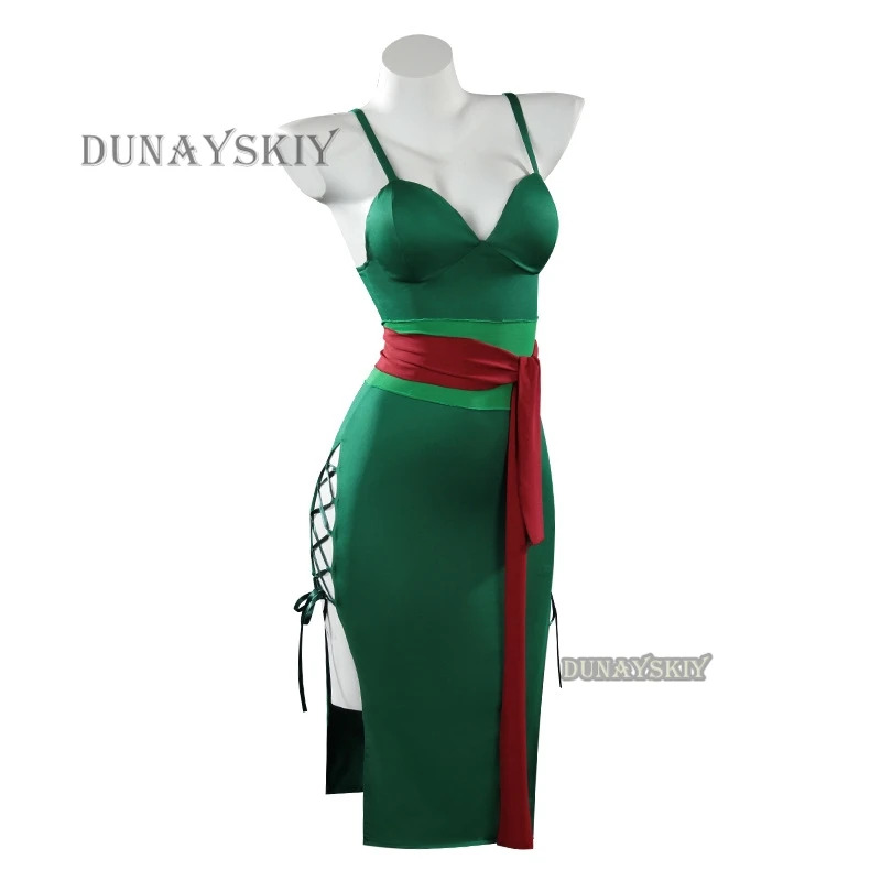 アニメロロノア・ゾロコスプレ衣装ワノ国国変装大人女性のための - Anime Zoro Cosplay Female のレビューと価格