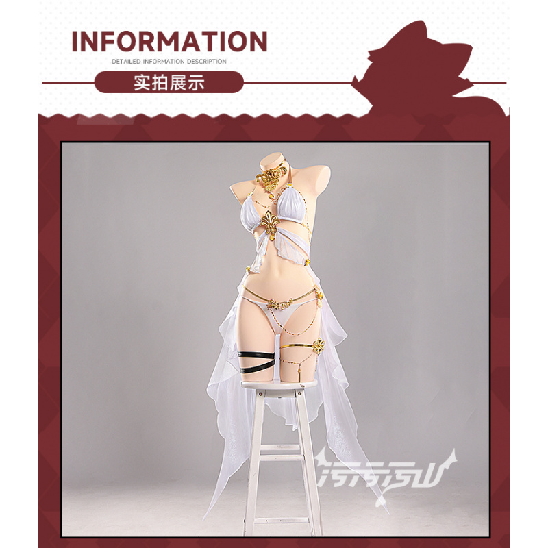女性のセクシーなビキニ水着ドレスアクセサリー小道具ハロウィン - Anime Cosplay Bikini のレビューと価格