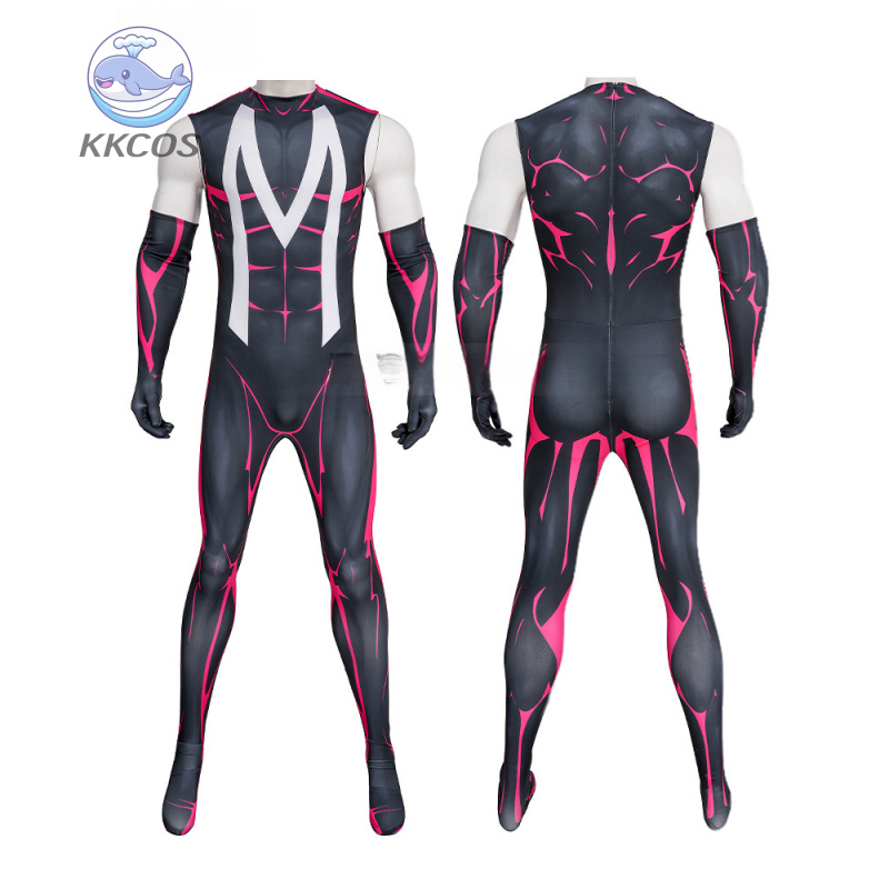 マグニートー コスプレ衣装 ジャンプスーツ マックス・アイゼ - Anime Cosplay Bodysuit のレビューと価格