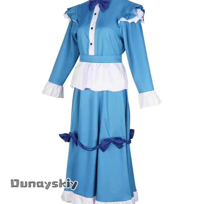ヘメラ*/ポピーゲームコスプレ衣装ドレスゲームポピーコスプレ - Anime Cosplay Blue Hair のレビューと価格