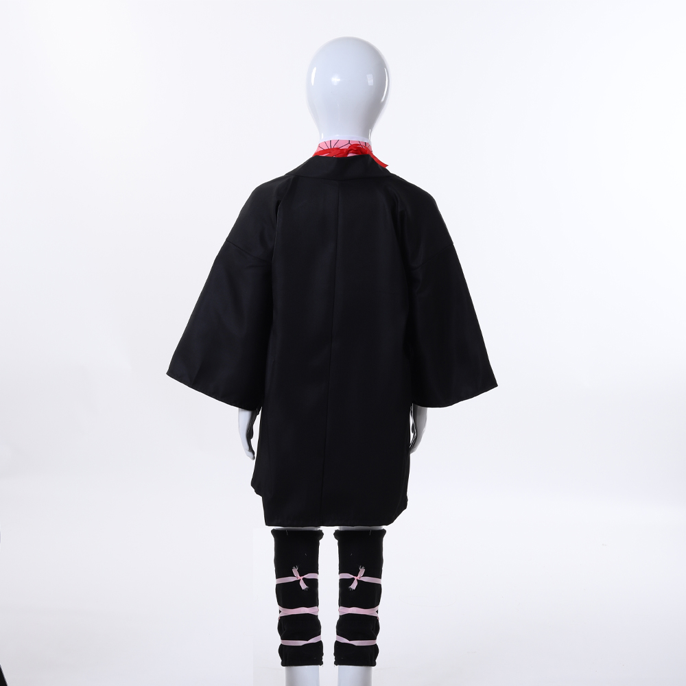 竈門禰豆子コスプレセット 日本風着物 ピンク着物 竹製口枷付 - Anime Cosplay Nezuko のレビューと価格