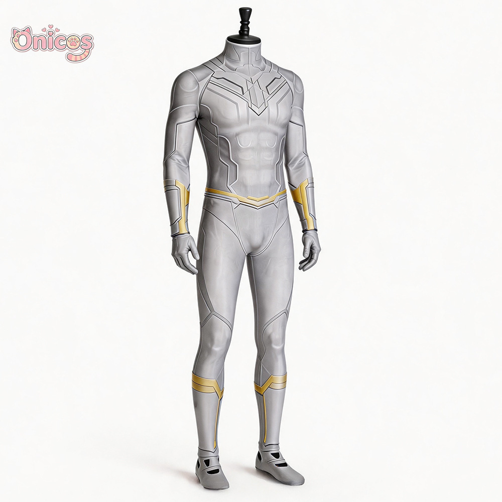 Wandavision ビジョンコスプレ衣装白男性ビジョンジ - Anime Cosplay Bodysuit のレビューと価格