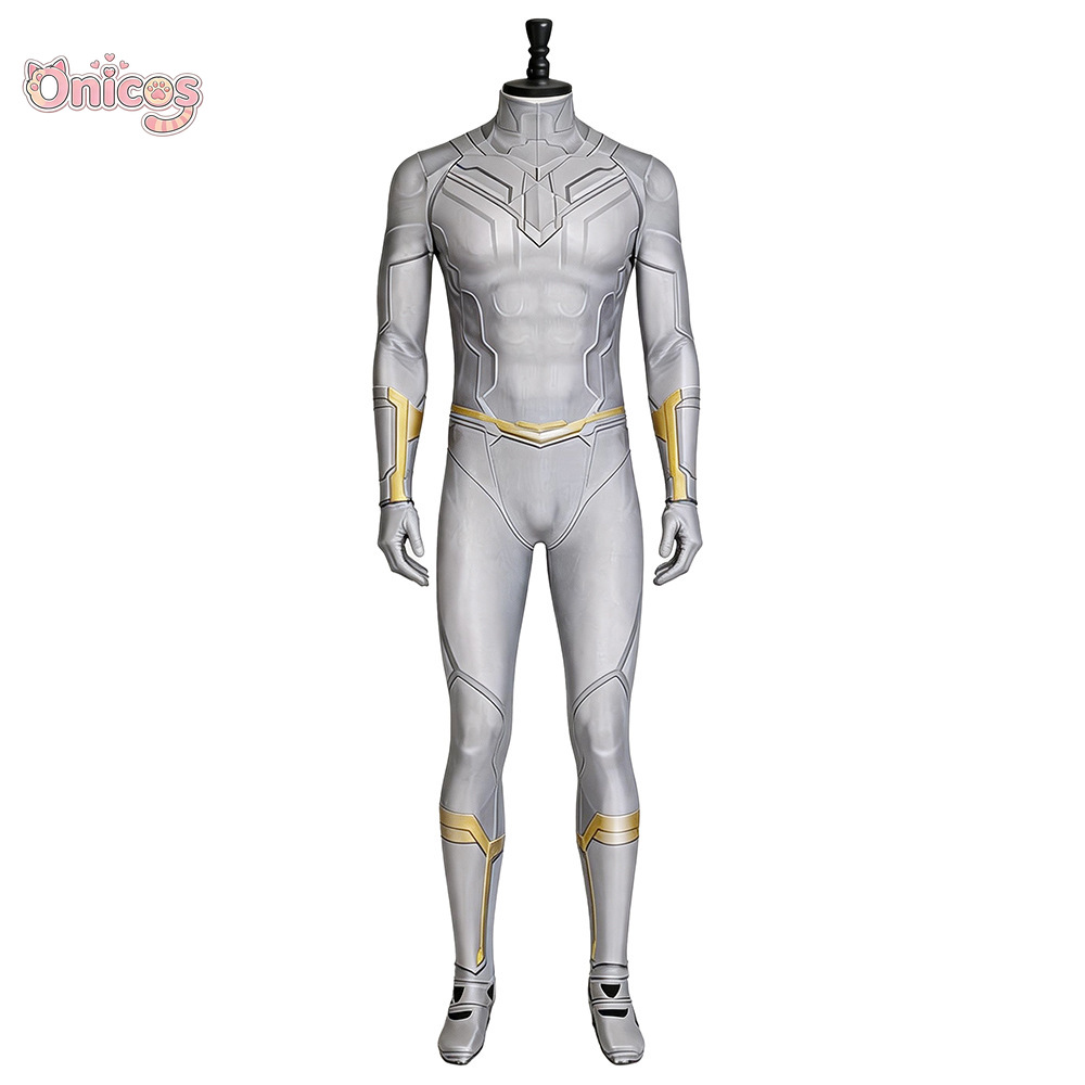 Wandavision ビジョンコスプレ衣装白男性ビジョンジ - Anime Cosplay Bodysuit のレビューと価格