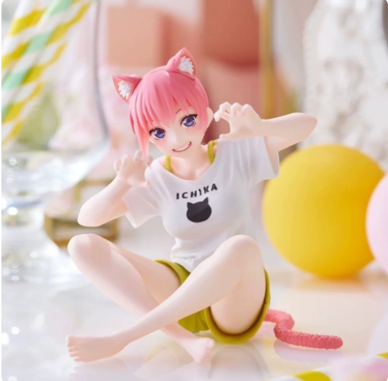 フィギュア五等分の花嫁中野一花コスプレアニメ Q バージョン - Quintuplets Anime Cosplay のレビューと価格