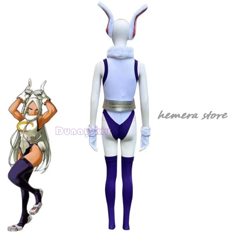 僕のヒーローアカデミア うさぎ山るみ コスプレ衣装 ミルコヒ - Anime Cosplay Bodysuit のレビューと価格