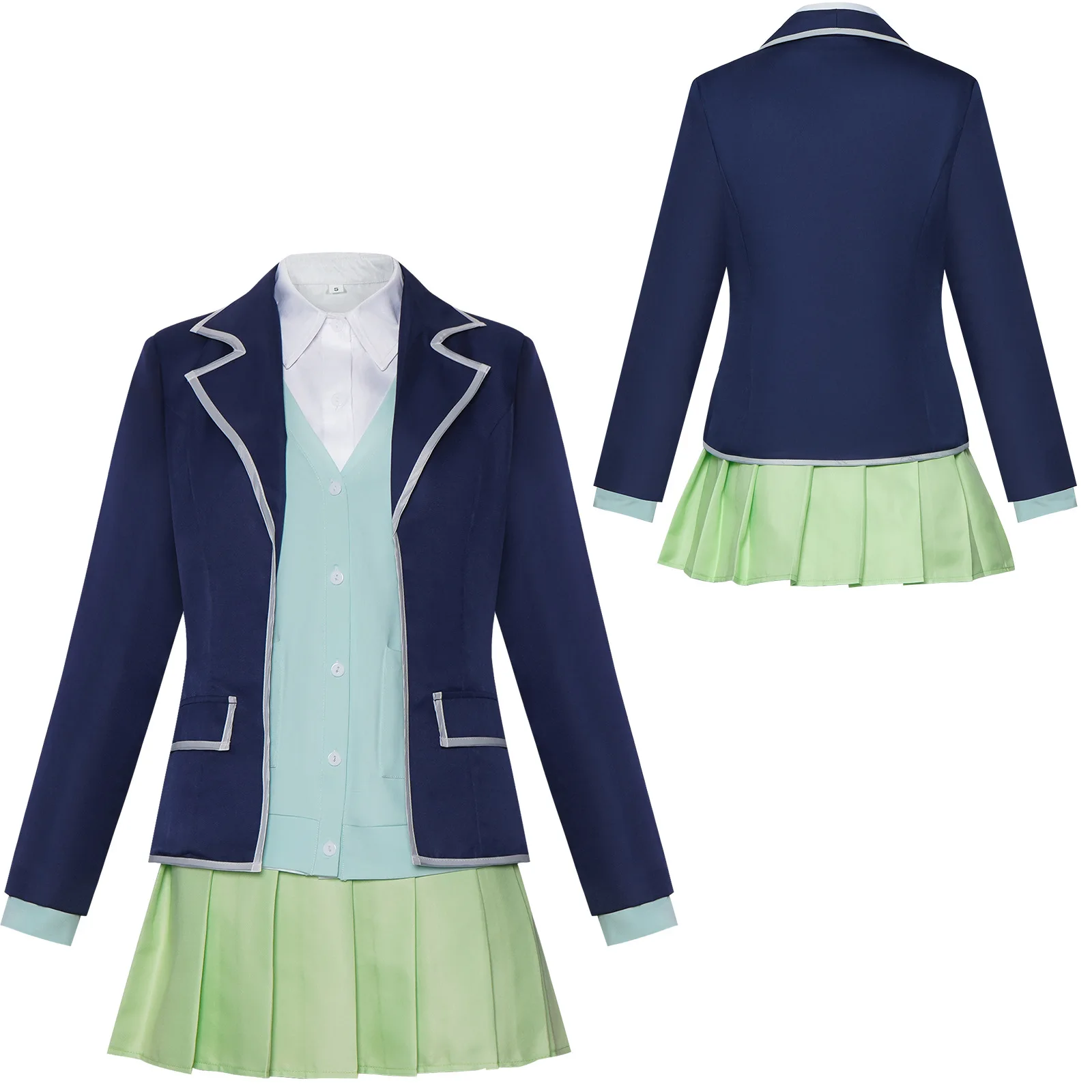 「五等分の花嫁」の一花、ニノ、ミク、八重、メイのロールプレイ - Quintuplets Anime Cosplay のレビューと価格