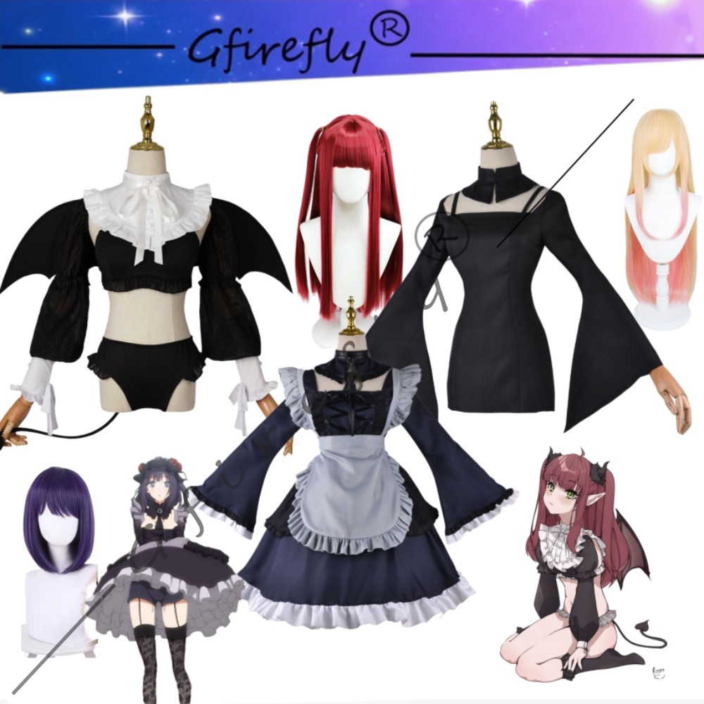 私のドレスアップダーリン キタガワ・マリン 水着 サキュバス - Kitagawa Anime Cosplay のレビューと価格