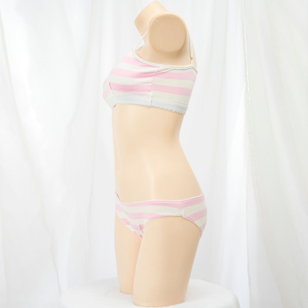 AniLV 日本アニメストライプパジャマ下着セット PE ク - Anime Cosplay Bikini のレビューと価格