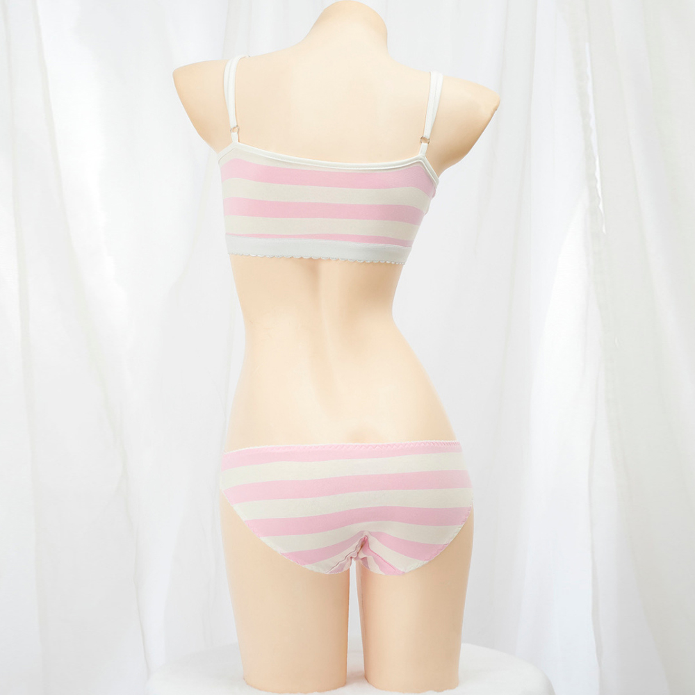 AniLV 日本アニメストライプパジャマ下着セット PE ク - Anime Cosplay Bikini のレビューと価格