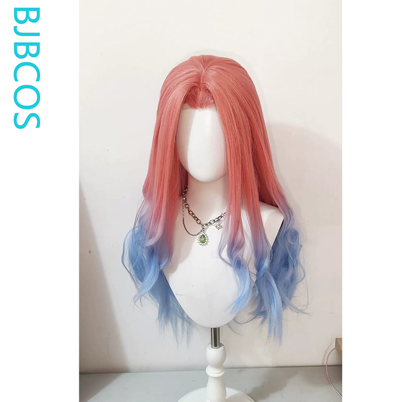 スタイリング済みウィッグ ‌ Mizi コスプレウィッグ ア - Anime Cosplay Blue Hair のレビューと価格