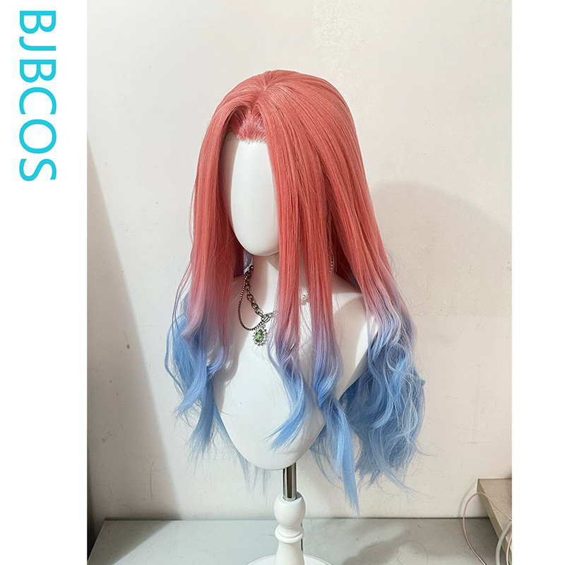 スタイリング済みウィッグ ‌ Mizi コスプレウィッグ ア - Anime Cosplay Blue Hair のレビューと価格
