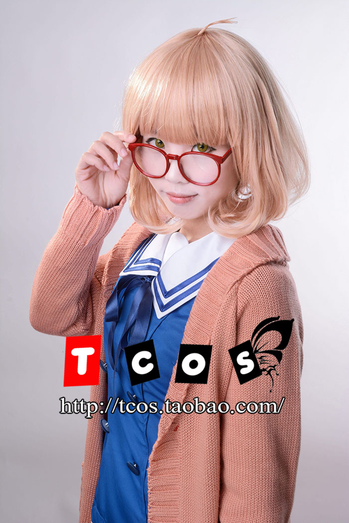 境界の彼方 理世間みらい コスプレ衣装 フルセット コート+ - Anime Cosplay Glasses のレビューと価格
