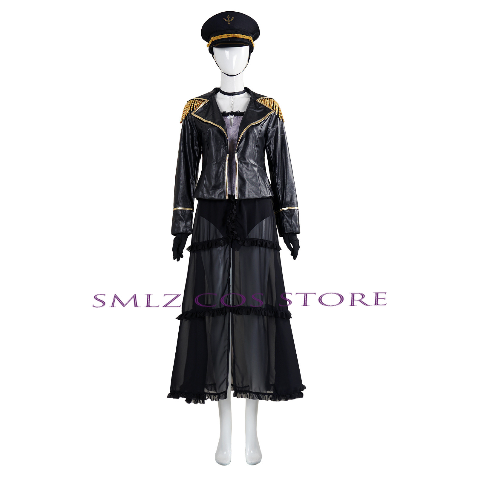 アニメ私のドレスアップマリン北川コスプレ軍事黒ロベリア制服ド - Kitagawa Anime Cosplay のレビューと価格