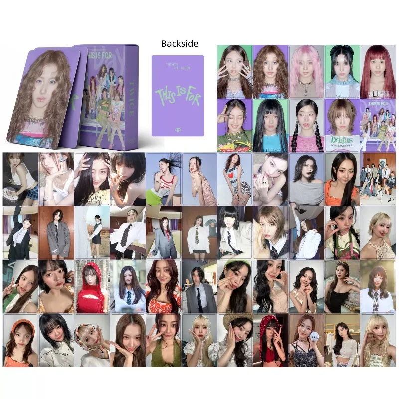 ポップ55枚入り TWICES ホログラフィックレーザーグリ - Anime Cosplay Photo のレビューと価格