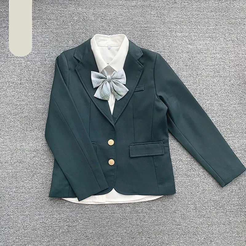 卒業制服ブレザー女性カーディガン JK スーツコート日本の女 - Anime Cosplay Korean Girl のレビューと価格