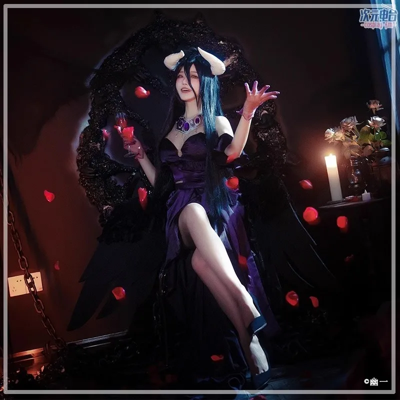 オーバーロード シーズン 4 アルベド コスプレ衣装 セクシ - Anime Cosplay Albedo のレビューと価格