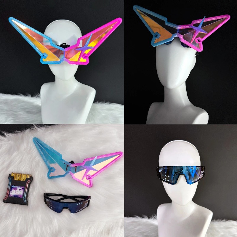 ゲーム Honkai: スターレール シルバーウルフ コスプ - Anime Cosplay Glasses のレビューと価格