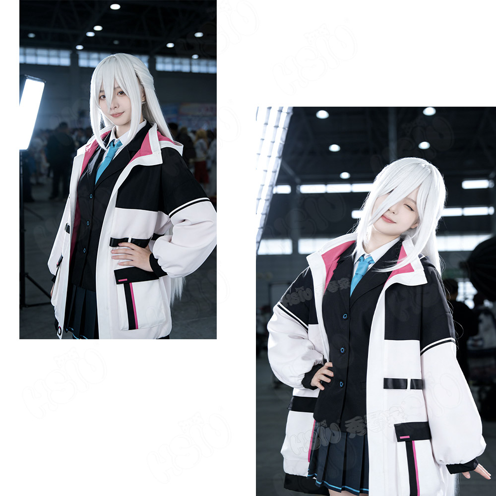 ブルーアーカイブケイコスプレ衣装ウィッグ HSIU フルセッ - Anime Cosplay Blue Hair のレビューと価格