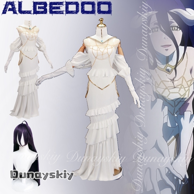 {Dunayskiy States}アニメアルベドコスプレ衣 - Anime Cosplay Albedo のレビューと価格