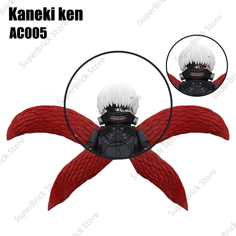 日本のアニメ東京グールカネキケンミニアクションフィギュア人形 - Tokyo Ghoul Mask のレビューと価格