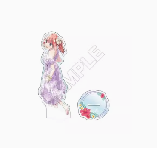 アニメのアクリルスタンド,5つの基本的なピース,ナカノチカ, - Quintuplets Anime Cosplay のレビューと価格