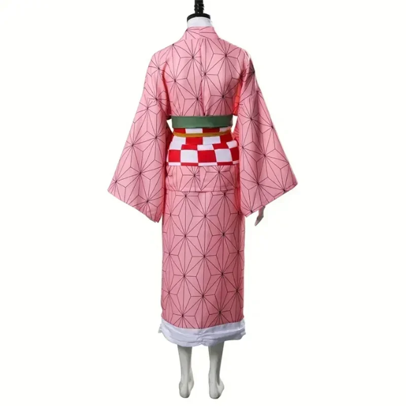 2025年ハロウィンアニメ鬼滅の刃竈門禰豆子コスプレ衣装着物 - Anime Cosplay Nezuko のレビューと価格
