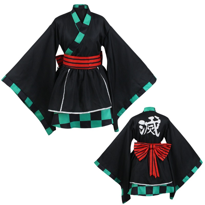 アニメ「鬼滅の刃」ねずこ、伊之助、胡蝶しのぶのコスプレ衣装、 - Anime Cosplay Nezuko のレビューと価格