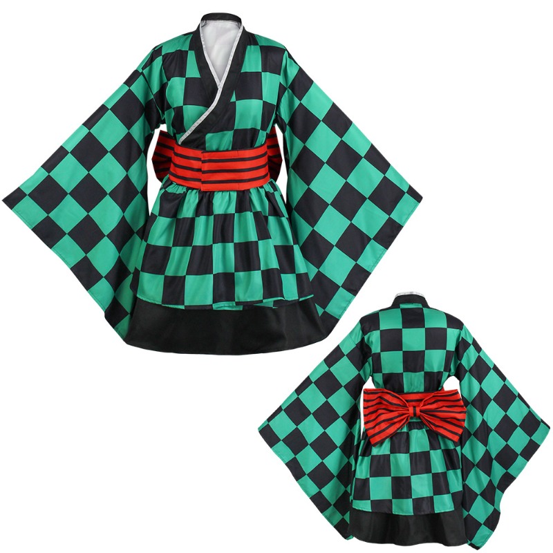 アニメ「鬼滅の刃」ねずこ、伊之助、胡蝶しのぶのコスプレ衣装、 - Anime Cosplay Nezuko のレビューと価格