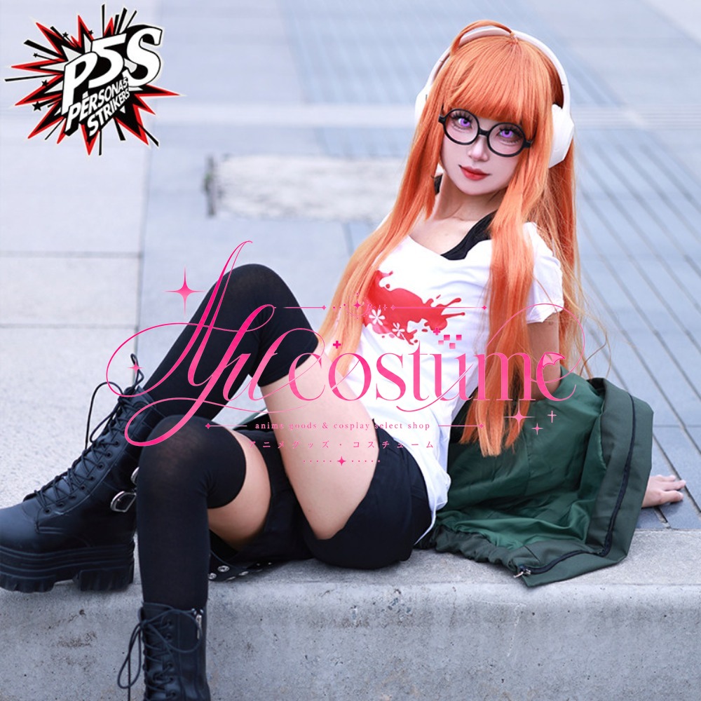 双葉桜 コスプレ衣装 デイリースタイル衣装 ウィッグ メガネ - Anime Cosplay Glasses のレビューと価格