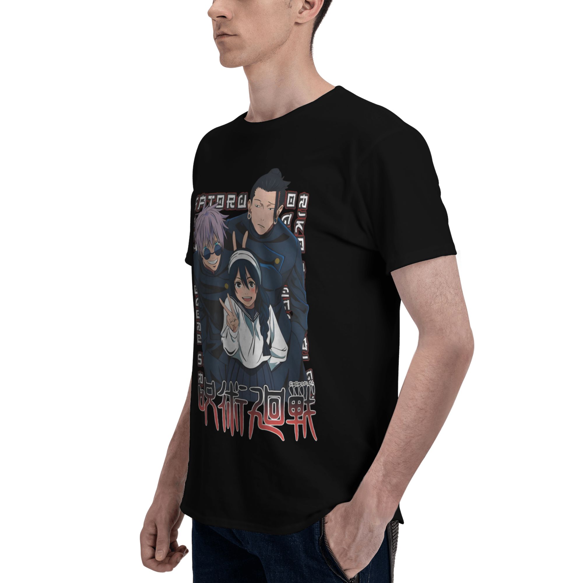 アニメトリオ美的ジュウジュツスカイセンス Tシャツ男性女性ギ - Anime Cosplay Ideas For Women のレビューと価格