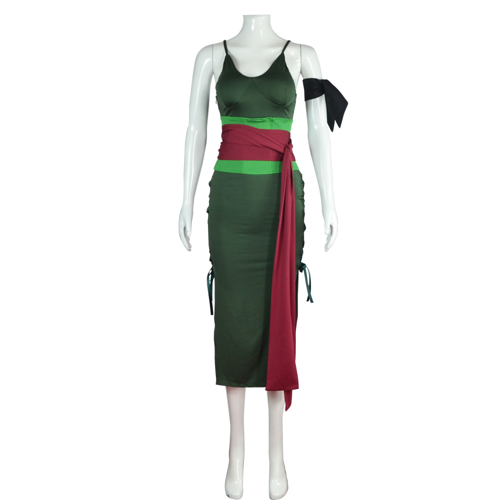 アニメロロノア・ゾロコスプレ衣装ワノ国国変装大人女性のための - Anime Zoro Cosplay Female のレビューと価格