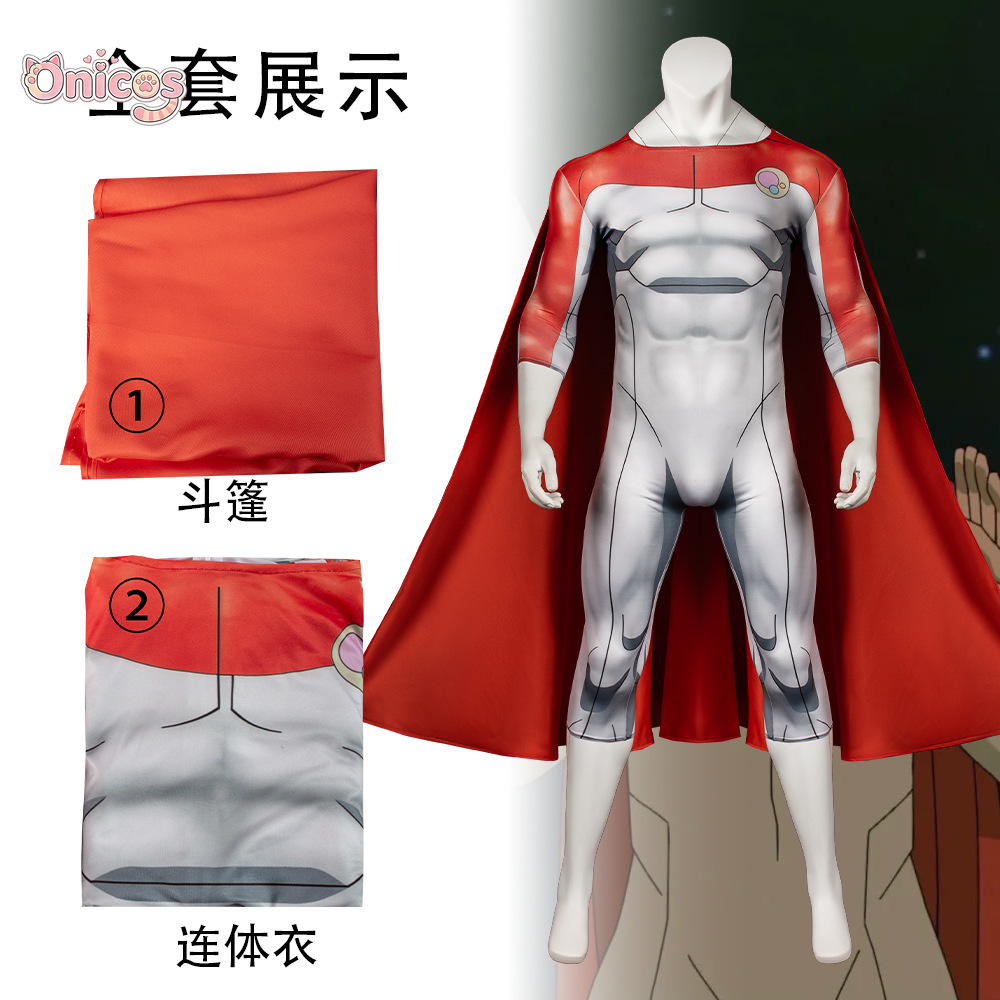 無敵のノーラン・グレイソン オムニマン コスプレ衣装 ワンピ - Anime Cosplay Bodysuit のレビューと価格