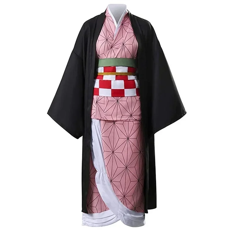 大人子供アニメ　竈門禰豆子コスチュームコスプレイヤリングフィ - Anime Cosplay Nezuko のレビューと価格