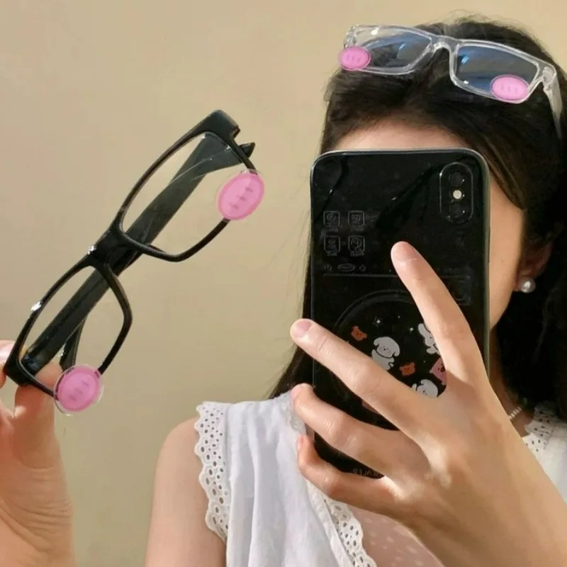 かわいい赤面メガネアニメスタイル透明レンズコスプレ写真小道具 - Anime Cosplay Girl Photo のレビューと価格