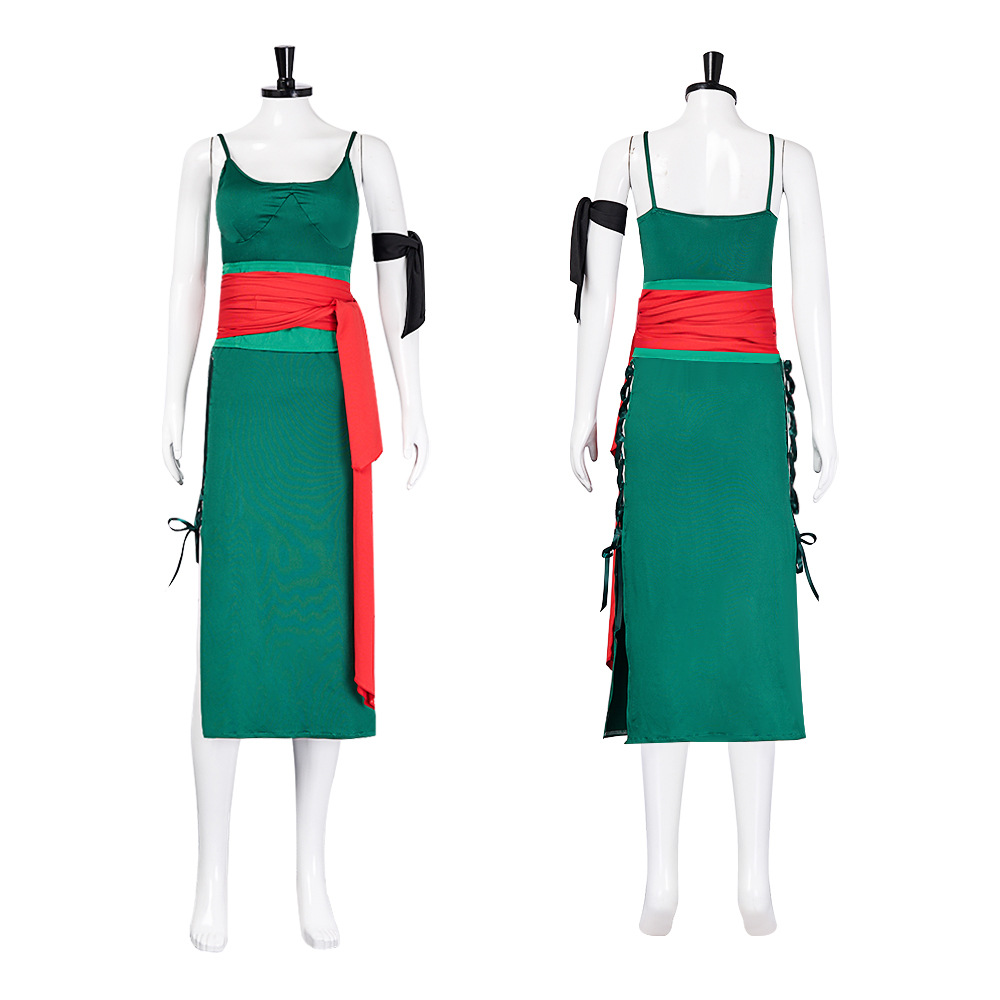 ルール63 コスプレ衣装：女性ゾロワノ国衣装 - タイムスキ - Anime Zoro Cosplay Female のレビューと価格